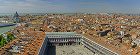 Vue panoramique ouest de Venise
