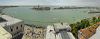 Vue panoramique du sud de Venise
